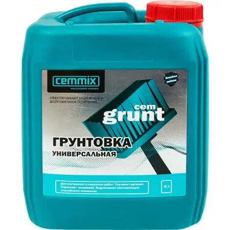 Грунтовка универсальная Cemmix Cemgrunt 5 л