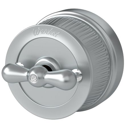 Выключатель Werkel Ретро двухклавишный накладной матовый хром на 4 положения (a044913)