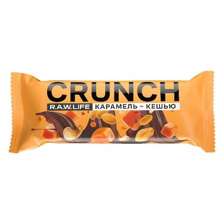 Батончик ореховый R.A.W. LIFE Карамель-кешью, 40 г