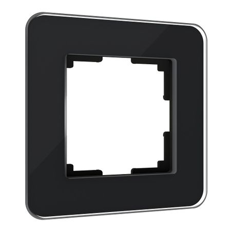 Рамка Werkel Elite одноместная черная (a063819)