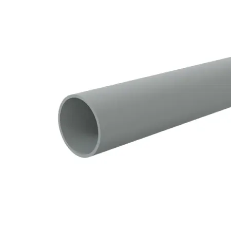 Труба Lexman ПВХ D25 мм 2 м жесткая цвет серый