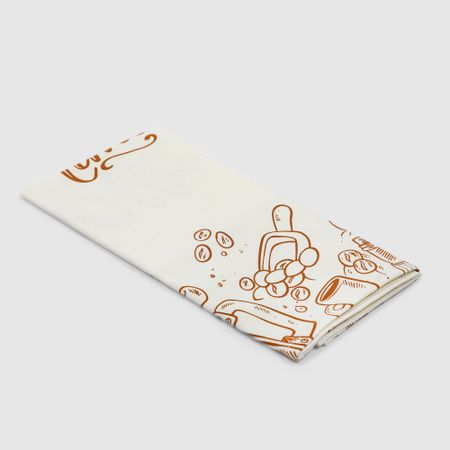 Салфетка кухонная Asil Coffee 40x60 см  кремовый