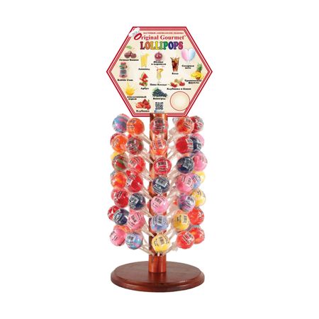 Леденец Original Gourmet на палочке Lollipops, 31 г, в ассортименте попсокет леденец пвх 12 18031 202505 s66