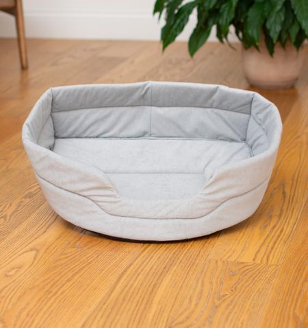 Лежаки PETSHOP Лежак полукруглый, серый (48х40х16 см)