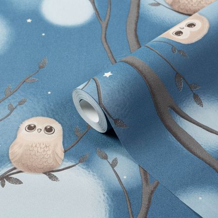 Обои компакт-винил на флизелиновой основе Palitra Home Dream HC72161-66 (1,06х10,05 м) аппликация наклейками три совы неоновые кошки а4 2 основы картонный конверт