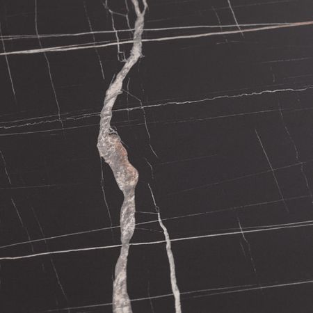 Стол TC черный мрамор ЛДСП, HPL 130+30х75х75 см металлические закладки alsmt черные