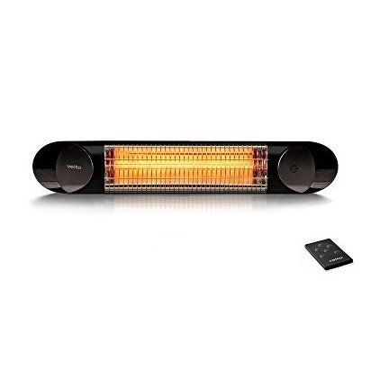 Черный инфракрасный обогреватель Veito Blade mini Black 