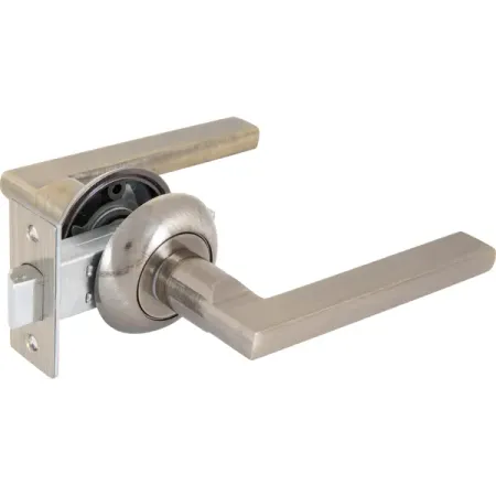 Дверные ручки 71 AB без запирания комплект цвет бронза дверные ролики pom 5x17x6 мм