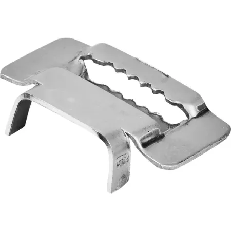 Зажим для тарной ленты 6.49x28.05x42.51 мм нержавеющая сталь 2 шт