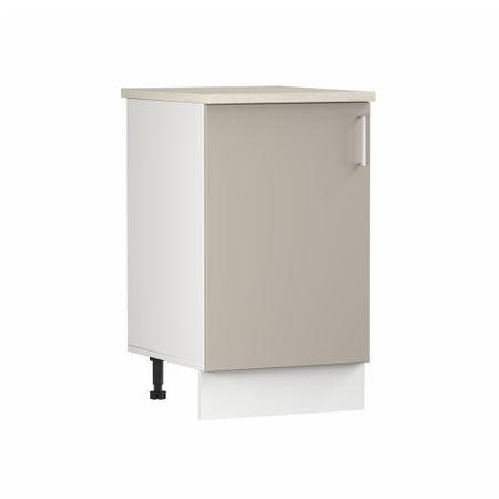 Кухонный модуль напольный 50х84х53,6 см Твэгги тауп 1 полка