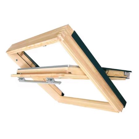 Окно мансардное Fakro AHRD деревянное 780х1400 мм одностворчатое