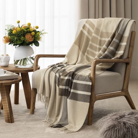 Плед Togas Джоссо бежевый 130х180 см