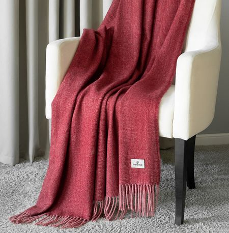 Плед Prime Prive Ларс бордо 140х200/10х2 см