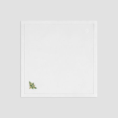 Салфетка Togas Меделони белая/золотая 50х50 см