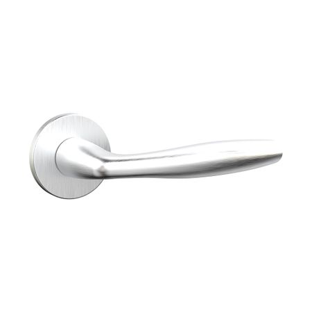 Ручка дверная Punto Fortuna R.ARC.R52 SSC-16 круглая розетка сатинированный хром (47161)