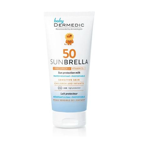 Молочко солнцезащитное для детей SPF50 Sunbrella Baby Dermedic/Дермедик 100мл