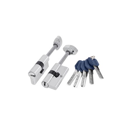 Цилиндр Punto Z4007 70 40х30 мм ключ/шток хром михаил харитонов ключ или похождения буратины часть 3 безумный пьеро