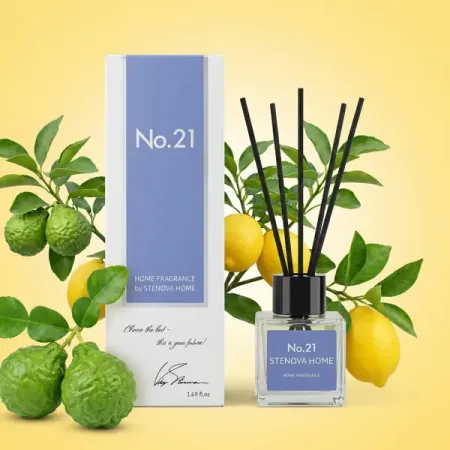 Ароматический диффузор Stenova Home №21 50 мл декоративная наволочка medicci home 45x45см