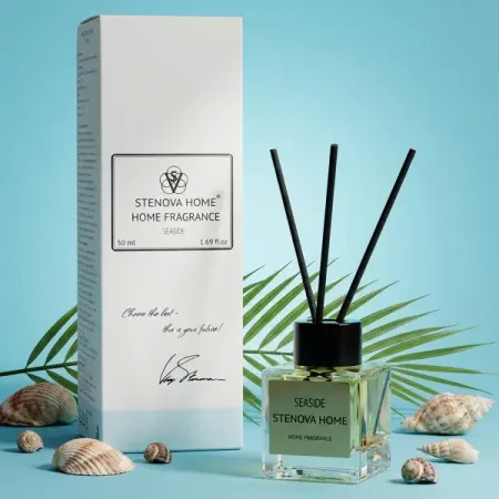 Ароматический диффузор Stenova Home Seaside 50 мл искусственные сосновые шишки smr   из 10 штук