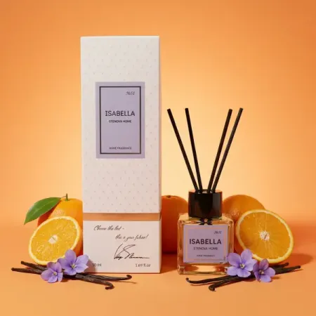 Ароматический диффузор Stenova Home №51 Isabella 50 мл декоративная наволочка medicci home 45x45см