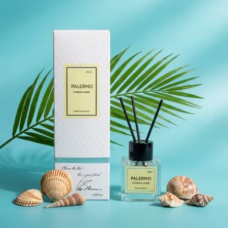 Ароматический диффузор Stenova Home №12 Palermo 50 мл декоративная наволочка medicci home 45x45см