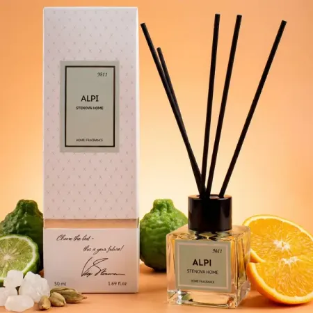 Ароматический диффузор Stenova Home №11 Alpi 50 мл декоративная наволочка medicci home 45x45см