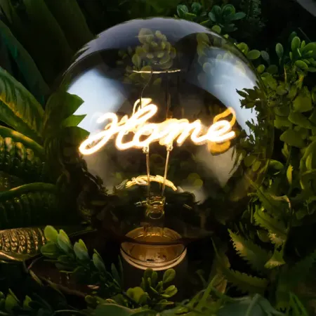 Лампочка декоративная Home G125 тонированная 4 Вт E27 8524