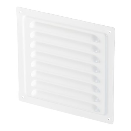 Решетка вентиляционная стальная Ore 150х150 мм белая