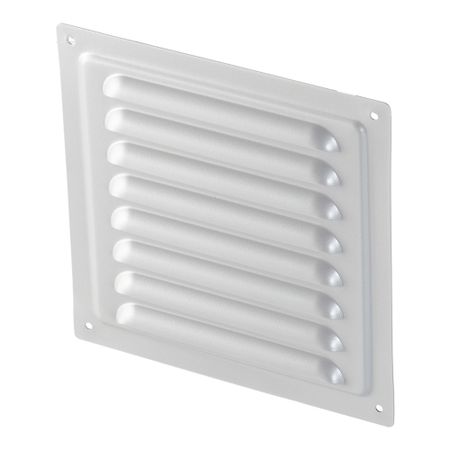 Решетка вентиляционная стальная Ore 150х150 мм серая