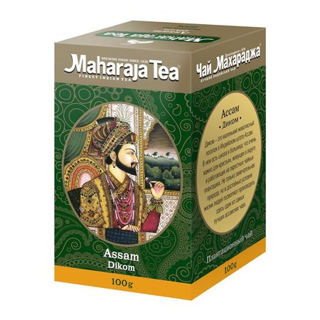 Чай черный Maharaja Tea Ассам Диком байховый 100 г элизабет томасина мид смит на диком острове