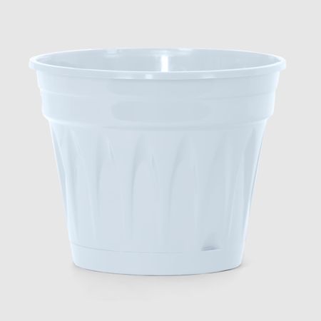 Кашпо Serinova Revak белое 20,7x16,7 см