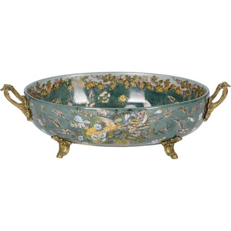 Чаша с ручками Glasar 39х23х11 см