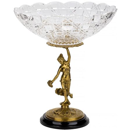 Чаша для фруктов Glasar 30х30х32 см