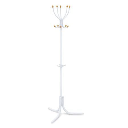Вешалка Ника вк5д/мб белая 60х60х180 см 5 крючков