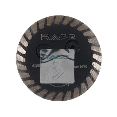 Диск алмазный по бетону Rage by Vira 50х22,2х1,6 мм турбо с фланцем М14 сухой рез (603124)