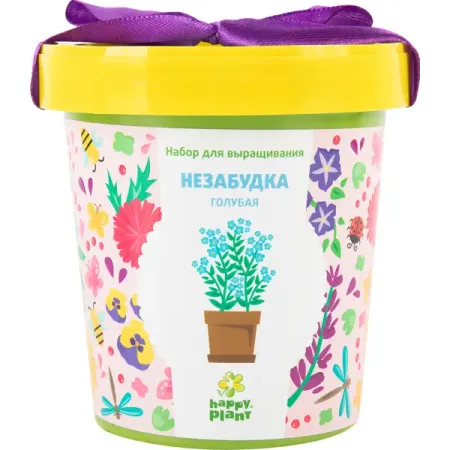 Незабудка голубая в горшке семена алиссум ванильное облако 0 1 г