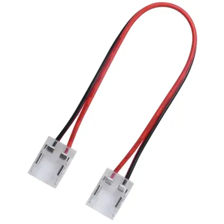 Коннекторы Apeyron 09-97 для светодиодной ленты 24 В IP20 2 клипсы с проводами