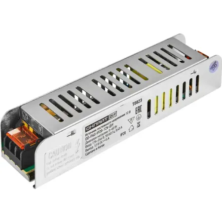 Блок питания Онлайт 90385 OD-P60-IP20-12V 12 В 60 Вт IP20 led драйвер 10 70 вт ac85 265в в dc22 38в