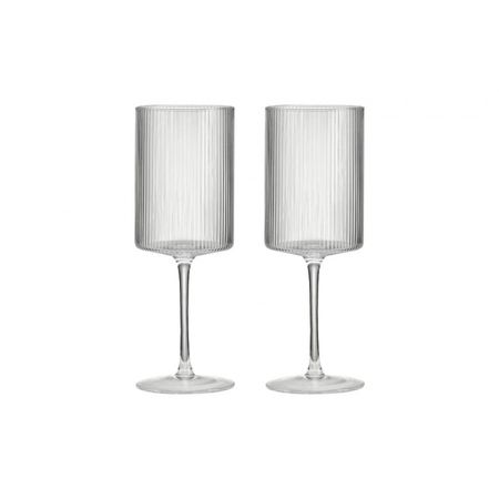 Набор бокалов Pozzi Milano 1876 Modern classic для красного вина прозрачный 0,52 л 2 предмета