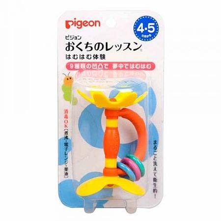 Прорезыватель обучающий цветок Step 1 Pigeon/Пиджен (13069)