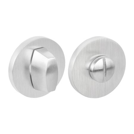 Фиксатор Fuaro SSC-16 круглая розетка сатинированный хром (46865)