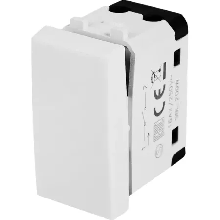 Выключатель встраиваемый Lexman 1 клавиша 45x22.5 мм цвет белый технико экономическая оценка термомодернизации жилых зданий