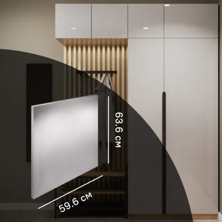 Дверь для шкафа Лион 59.6x63.6x1.6 см ЛДСП цвет серый глянец лариса феликсовна шитова 350 идиом и их происхождение или как невинность соблюсти и капитал приобрести