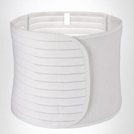 Бандаж послеоперационный на брюшную стенку Интерлин ML BA-30, белый,XXL