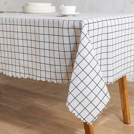 Скатерть Клетка цк 145х145 азбука лоскутная