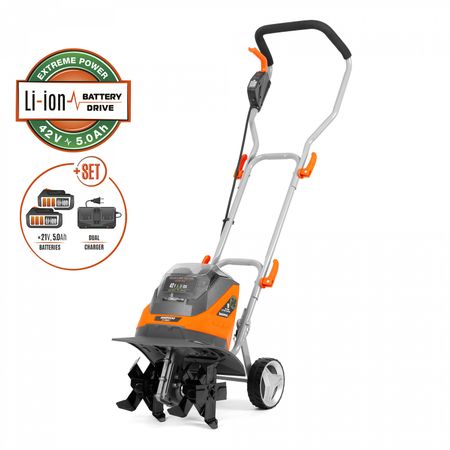 Культиватор аккумуляторный DAEWOO DAT 3042Li SET с АКБ и ЗУ