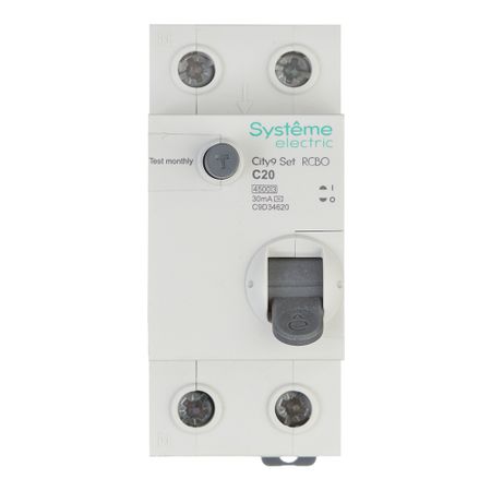 Автомат дифференциальный Systeme Electric City9 Set АВДТ 20А 1P+N тип AC 30 мА 4,5 кА (C9D34620) джефф иммельт под напряжением уроки лидерства руководителя general electric