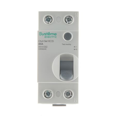УЗО Systeme Electric City9 Set ВДТ 40А 1P+N тип AC 300 мА 6 кА (C9R66240) джефф иммельт под напряжением уроки лидерства руководителя general electric