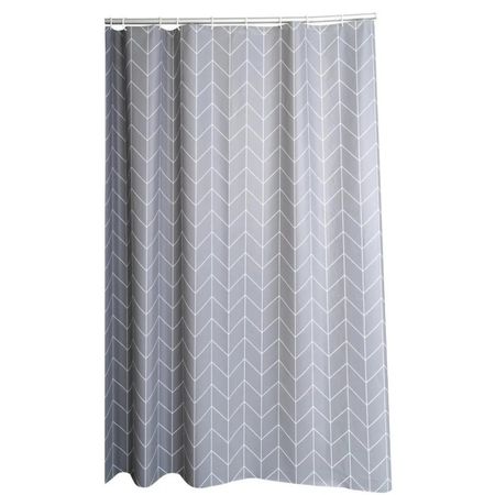 Штора для ванны Ridder Espina 180х200 см серый
