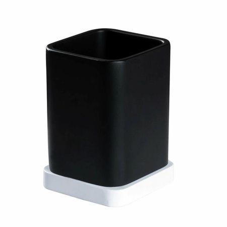 Стаканчик Ridder Amara черно-белый